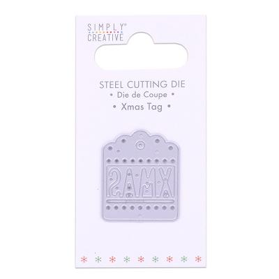 Simply Creative Stanzschablone - Xmas Tag